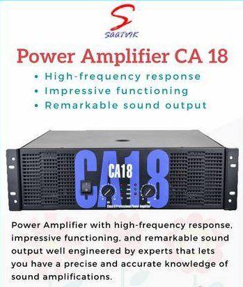 Black Qd Power Amplifier Ca18