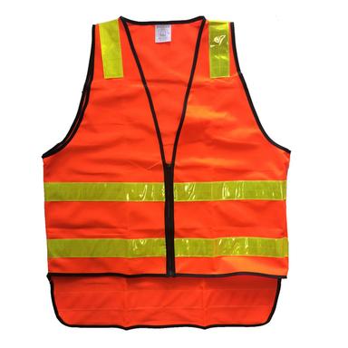 Red And Yellow Reflective Safety Vest Jacket