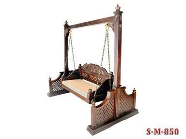 Handmade Wooden Painted  Traditional Swing/ Jhula
