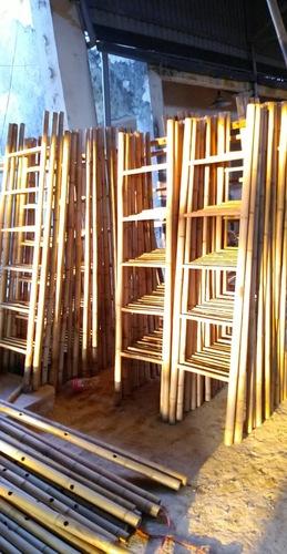 Brown Light Weight Bamboo Ladder