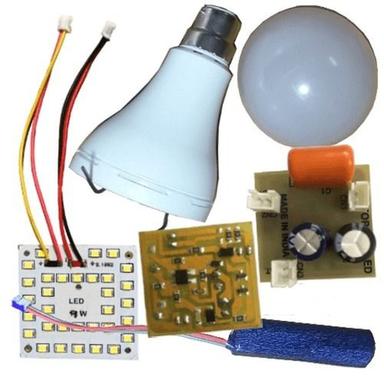 Cool White Ac Dc Led Bulb Complete Kit