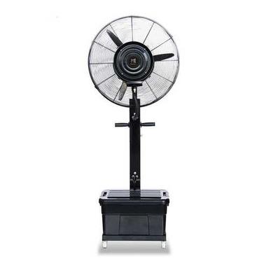 26 Inch Three Blades Portable Black Electric Operated Mist Fan Installation Type: Floor