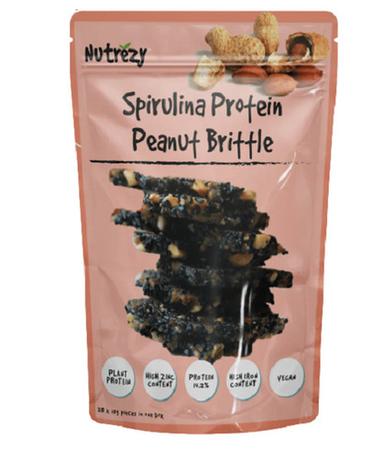 Protein Rich Sweet And Delicious Healthy Peanut Brittle Snack Packaging Size: 220 Gram
