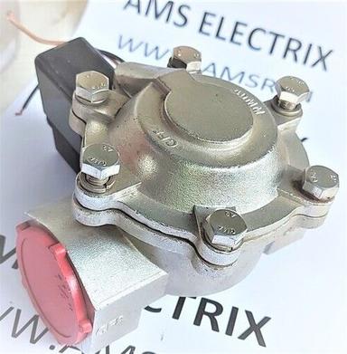Silver Color Rust Proof 304 Stainless Steel Petrol Solenoid Valve