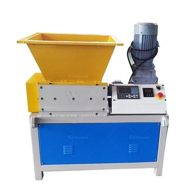 Mini Double Shaft Waste Shredder With 10MM Discharge Size