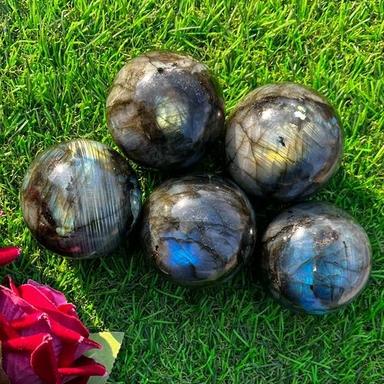 Natural Gemstone Labradorite Sphere Crystal Balls Grade: Top