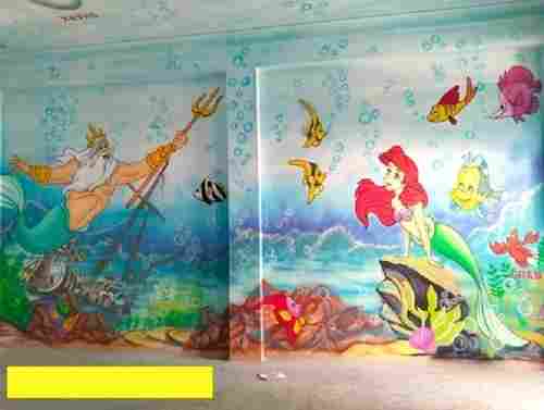 Cartoon Character Wall Painting Services