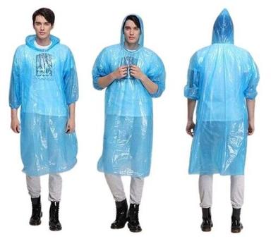 Transparent And Disposable Rain Coat Age Group: Adult
