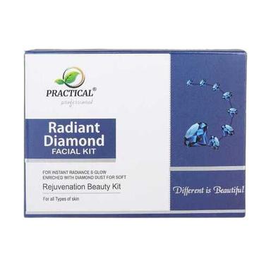 99.9% Percent Purity Chemical Free A Grade All Skin Type Radiant Diamond Facial Kit Age Group: Adults