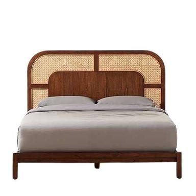 Wooden Cane Bed