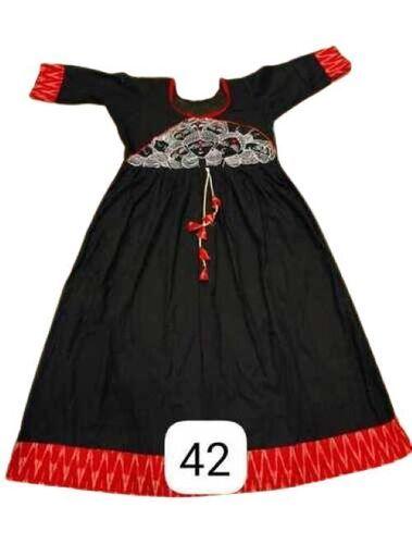 Casual Wear Girls Cotton Frock