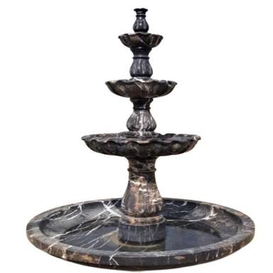 Decorative Black Marble Water Fountain