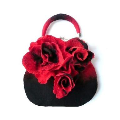 Ladies Handmade Merino Wool Felt Bags