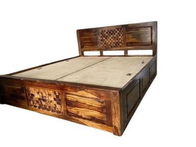 Long Lasting Durable Solid Designer Wooden Box Bed