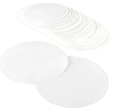 White Color Round Shape Plain Pattern Filtering Paper