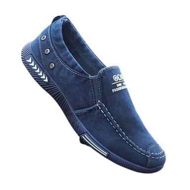 Stylish And Designer Blue Color Cloth Shoes For Casual Wear