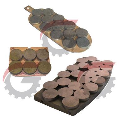 Friction Sintered Pads with High Metallic Copper Top Layer