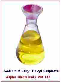 Clear Yellowish Liquid Sodium 2 Ethyl Hexyl Sulphate