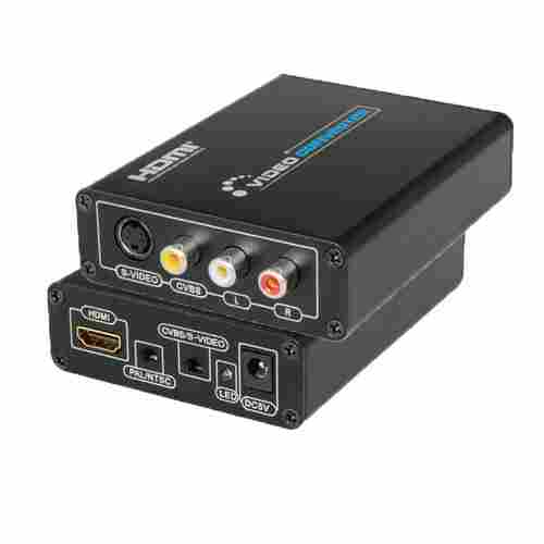HDMI to Composite/S-Video Converter With AV Cable