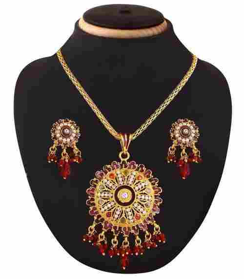 Indian Trendy Vintage Antique Fashion Brass Pendant Jewelry