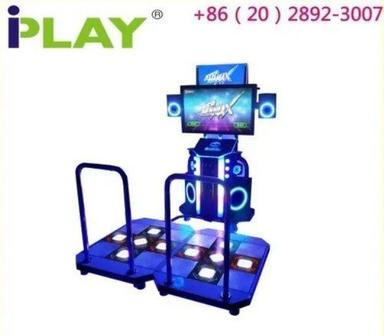 Blue Indoor Coin Operated Dance Machine