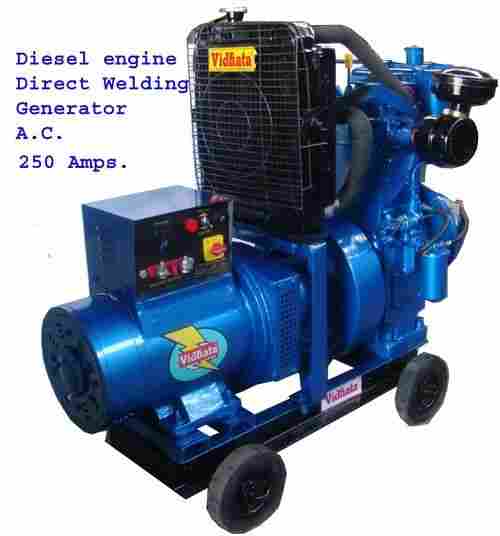 DIESEL ENGINE Welding Generator 200 AMP