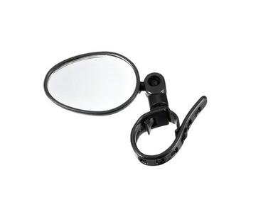 Black Bike Rear View Mirror Made Of Stainless Steel Rod And Plastic  Size: 1 Feet