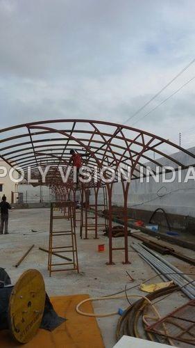 Polycarbonate Vehicle Parking Shed