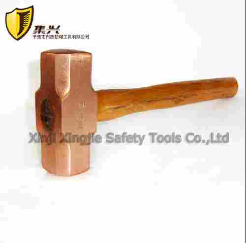 Non Sparking Red Copper Sledge Hammer