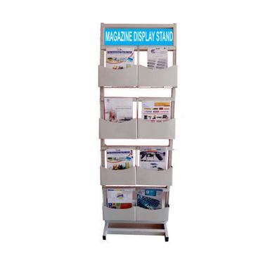 8 Pockets Books Display Stand