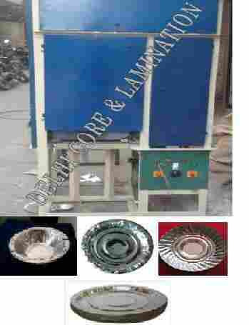 Fully Automatic Double Roll Single Die Paper Plate Making Machine
