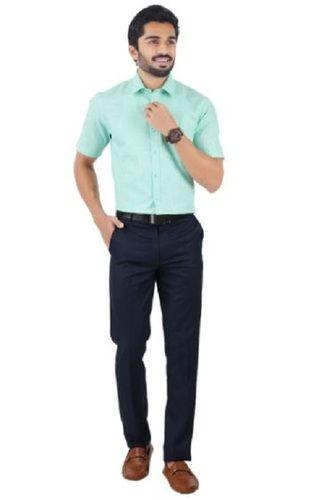 Breathable And Washable Classic Collar Half Sleeves Formal Wear Shirt With Pant Age Group: 18-30