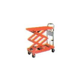 Hand Table Truck In Noida Mhe Hydraulic Equipments, Self weight: 105(kg)