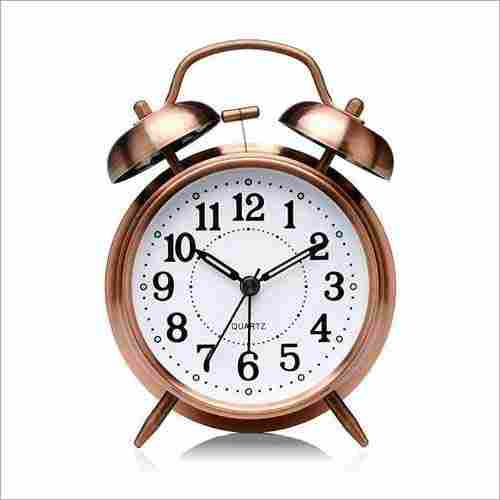 Copper Table Alarm Clock