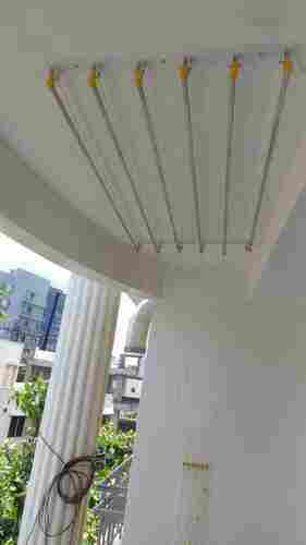 Ceiling mounted pulley type cloth drying hangers in Kumbanad Kerala
