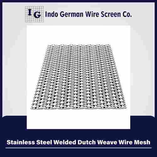 Stainless Steel Welded Dutch Weave Wire Mesh