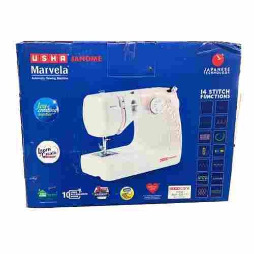 White Usha Janome Marvela Sewing Machine at Best Price in New Delhi