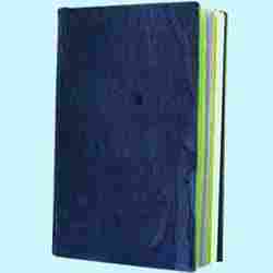 Blue Cover Art Work Paper Diary