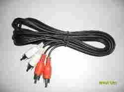 2 Way AV Leads Cables