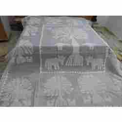 Stylish Applique Bed Cover