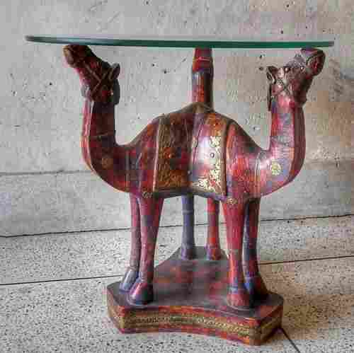 Wooden Antique Camel Shape Table