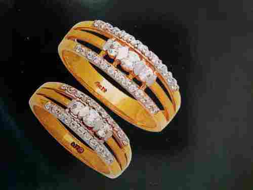 Custom Look Ladies Gold Rings