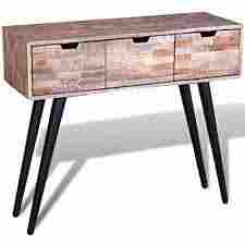 Traditional Distress Console Table