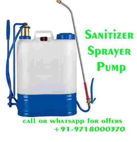 Manual and Battery Powred Sanitizer Spray Machine
