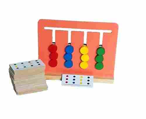 Wooden Four Color Matching Board
