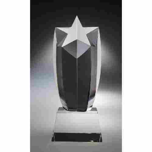 Corporate Star Award Crystal Trophy 7inch