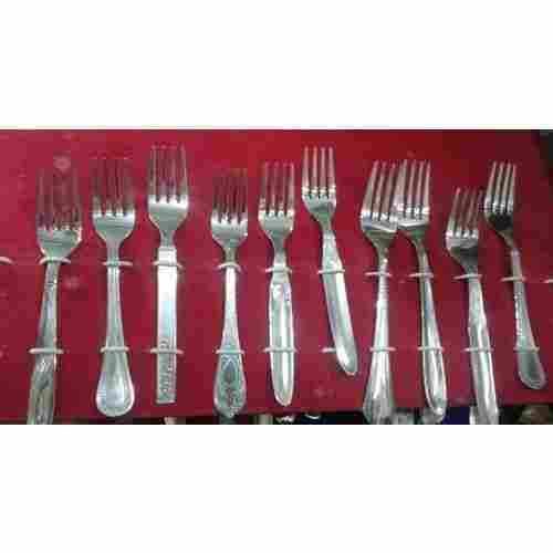Silver Color Stainless Steel Fork Set