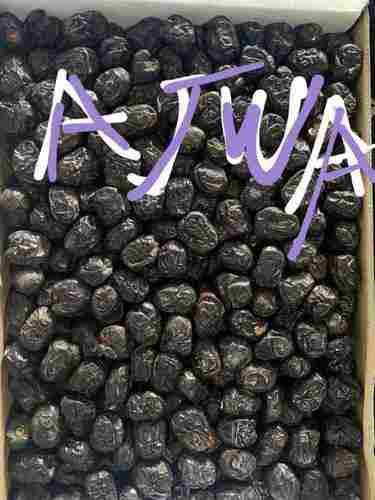 100 Percent Natural and Organic Glutinous Sweet Taste Black Ajwa Dates