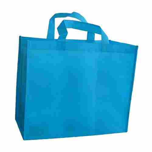 Blue Color Plain Dyed Non Woven Carry Bags with Handle for Shopping USe