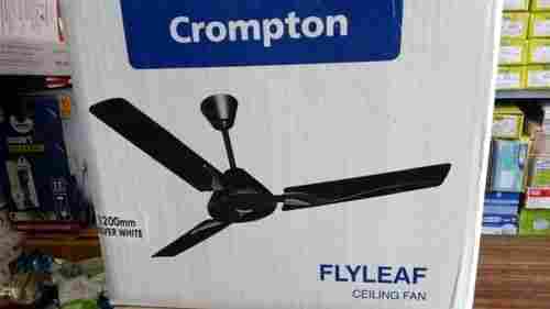 Dust Proof Ultra Fast Speed Black 1200mm Crompton Flyleaf Ceiling Fan 